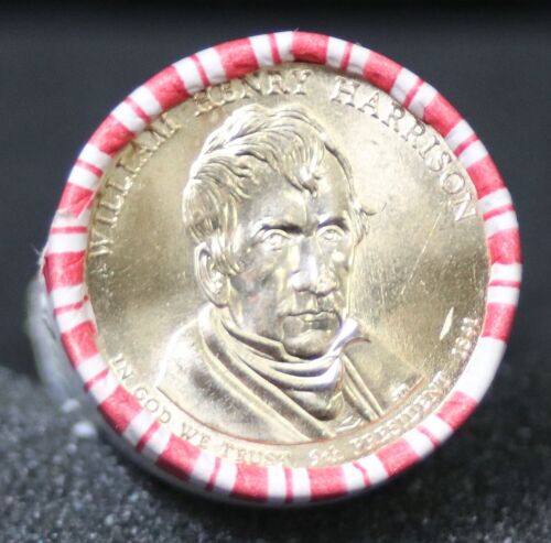 2009 William Henry Harison Presidential Dollar Roll Look for Errors and Mint #50 - Picture 2 of 5