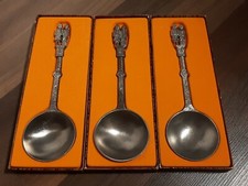 3 Zinnl&ouml;ffel - Motiv Hochzeitspaar, vintage