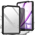 Waterproof Case For iPad Air M2/M3 11 inch Heavy Duty Shockproof Kickstand Cover