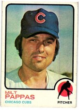 1973 Topps #70 Milt Pappas Chicago Cubs