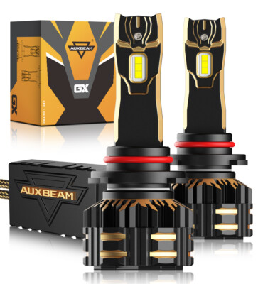 AUXBEAM Canbus HB3 9005 LED Headlight Bulb Kit High/Low Beam 120W 30000LM 6500K