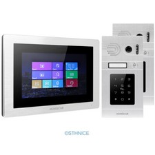 HOMSECUR Video Door Entry Phone Call System with Voice Message &Motion Detection