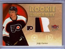 05-06 Jeff Carter Ultra Rookie Patch (3 Color) /35