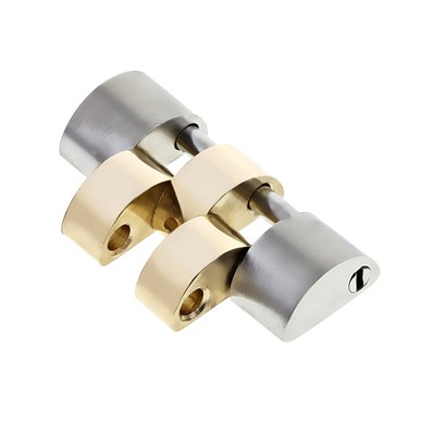 Two Tone 18K/SS Real Gold Jubilee Watch Band Link For Rolex SKY Dweller 326933