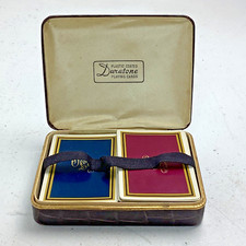 Vintage Plastic Coated Duratone Playing Cards