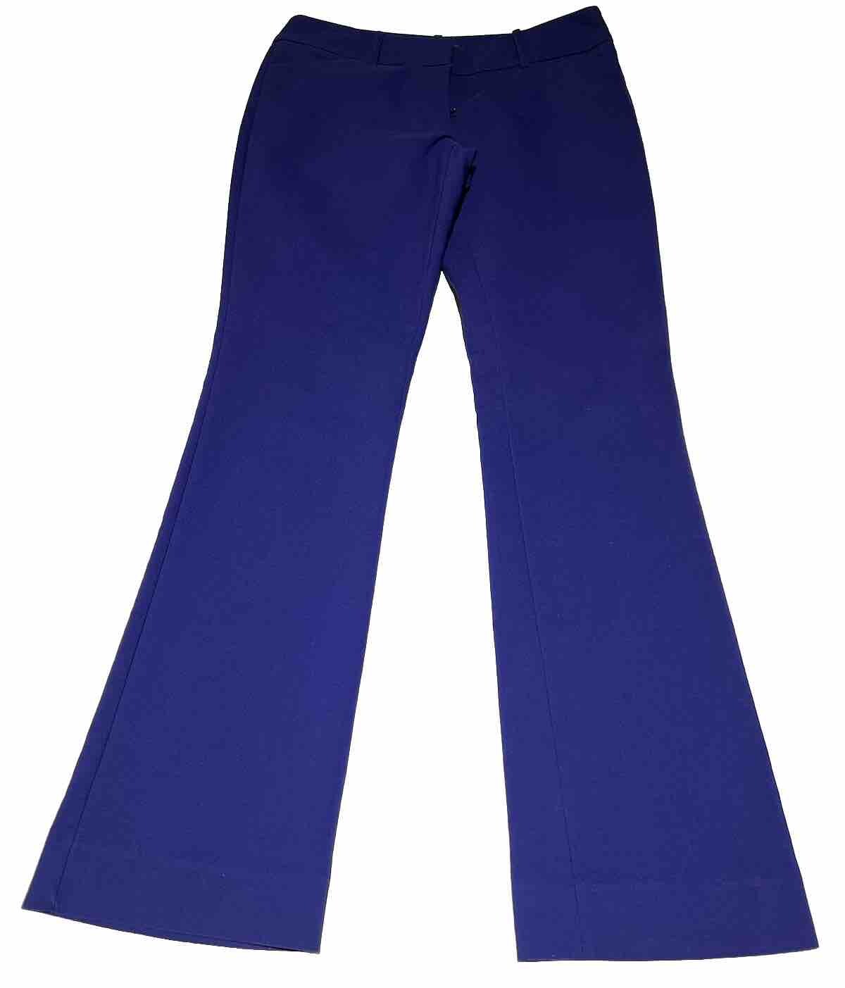 Women's Bootcut Pants Mossimo Blue Size 4 Pants Mid Rise Bootcut Stretch Dressy