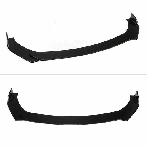 Front Bumper Lip Spoiler Splitter Gloss Black For 15-UP Dodge Charger RT SRT SXT - Picture 5 of 8