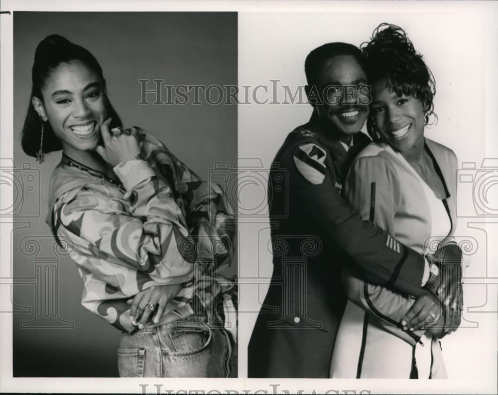 1991 Press Photo NBC presents A Different World starring Dawnn Lewis, Jada