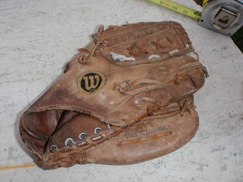 Rawlings A2125 12" right handed throw RHT PRO MODEL VINTAGE CHRIS SPEIER Japan - Picture 7 of 7
