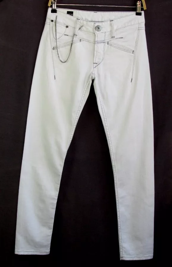 Marithé François Girbaud - Skinny Jeans White T 36 Fr 40 It - Excellent | eBay