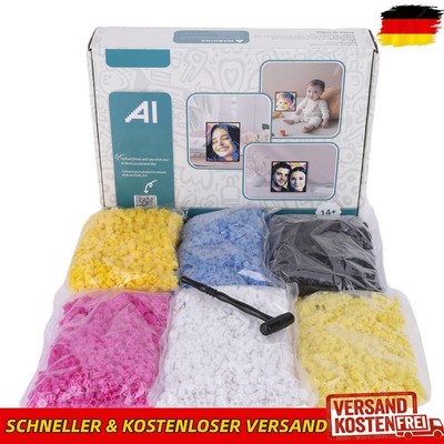 Creative AI Building Block Puzzle Pixel Drawing Pixel Art Brick Unique Gift