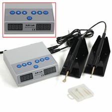 Spatola Elettrica Odontotecnico Dentista Electric Waxer with 2 Carve Pen 6 Tips