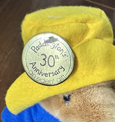 Vintage Paddington Bear 1980's Lot (3) Includes Eden 30th