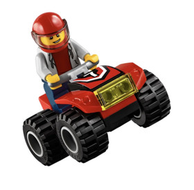 LEGO City ATV Race Team 60148 Building Toy 239 Pieces Retired Edition