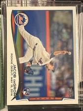 2014 Topps Update Series - Rookie Debut #US-57 Jacob deGrom (RC)