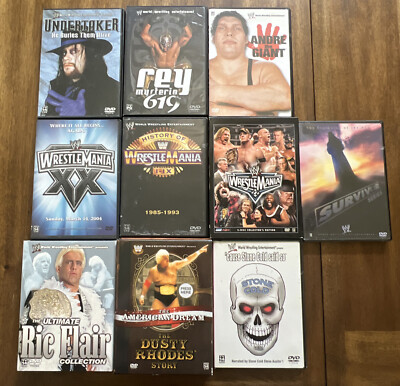 WWE DVD コレクション 2010 13枚セット Wwe 2010 dvd collection - YouTube