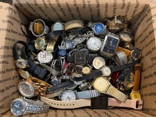 Big LOT OF Over 12 Lb. Of mix WRIST WATCHES for Pats/Repair