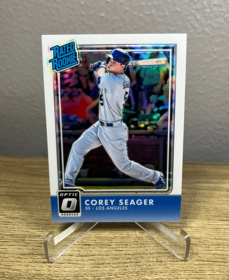 2016 - Panini Donruss Optic - Corey Seager Rated Rookie #32 - RC Refractor Holo