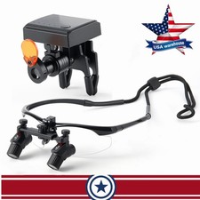 4x Dental Surgical Medical Loupes Magnifier Binocular Ergo +5W LED Headlight