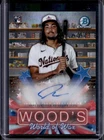 2025 Bowman James Wood Hobby Stars Chrome Auto RC Rookie #/99 Nationals