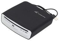 Car External Universal CD Player USB External Car Slot-Load CD Player Blue