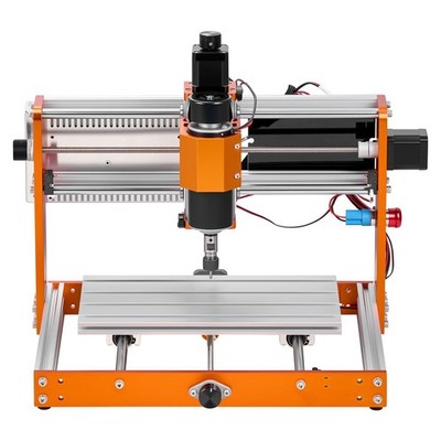 500W CNC Router: 300x180x80mm Work Area, Aluminum Frame, GRBL