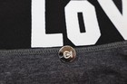 I TOO Love Print Leggings Dark Gray Size Large (See Photo for Wear) — photo 4