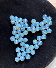 50 Genuine Moonstone Grade AAA Round Beads 8 MM