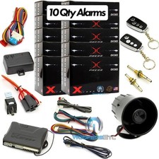 10 Pcs. Xpress Dx382 Car Alarm Keyless Security System 2 Remotes Shock Senseor 10 Pcs. Xpress Dx382 Car Alarm Keyless Security System 2 Remotes Shock Senseor