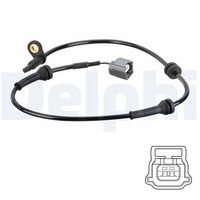 Delphi Sensor Raddrehzahl ABS Sensor Vorne SS20802