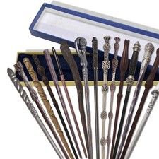 Harry Potter Wand Magic Hermione Dumbledore Voldemort Snape Film Toy Gift Box UK