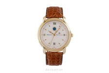 Orologio uomo automatico Maurice Lacroix GMT ottone placcato oro ref. 29399-5309