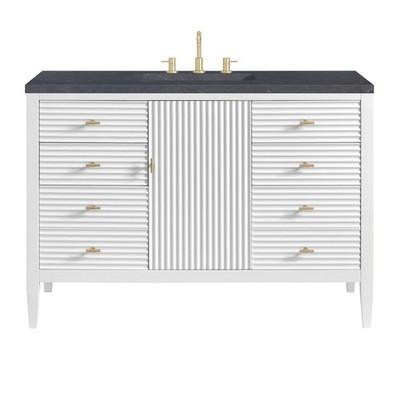 James Martin 485-V48-BW-3CSP Myrrin 48'' Vanity Set*NEW*
