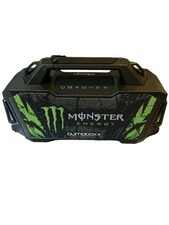BUMPBOXX Thump Black Speaker Bluetooth IPX6 Water Resistant Monster Energy LE