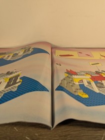 LEGO 6263 Imperial Outpost Instructions Manual ONLY Pirates Vintage