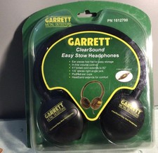 New Garrett Metal Detector Clearsound Headphones 1612700 Nice for Detecting