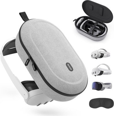 Hard Carrying Case Compatible with Meta Quest 3S/Quest 3/Oculus Quest 2/Vp/Pico4