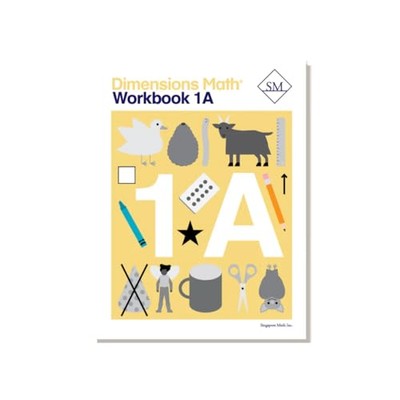 Dimensions Math Workbook 1A - GOOD