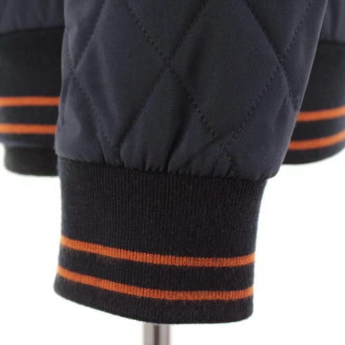 Cardinal of Canada NWT Polyester Quilted Bomber Jacket Size 40 (M US) In Blue image 3