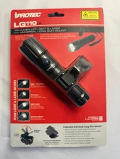iProtec LG110LR 110 Lumens Tactial Light & Laser Combo Black #6105
