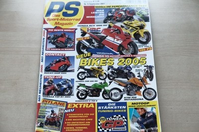 3) PS Sport Motorrad 09/2004 - Yamaha YZF-R6 OBI Breck - Yamaha YZF-R6 TTSL mit