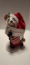   ANNALEE 8" CHRISTMAS RACCOON 