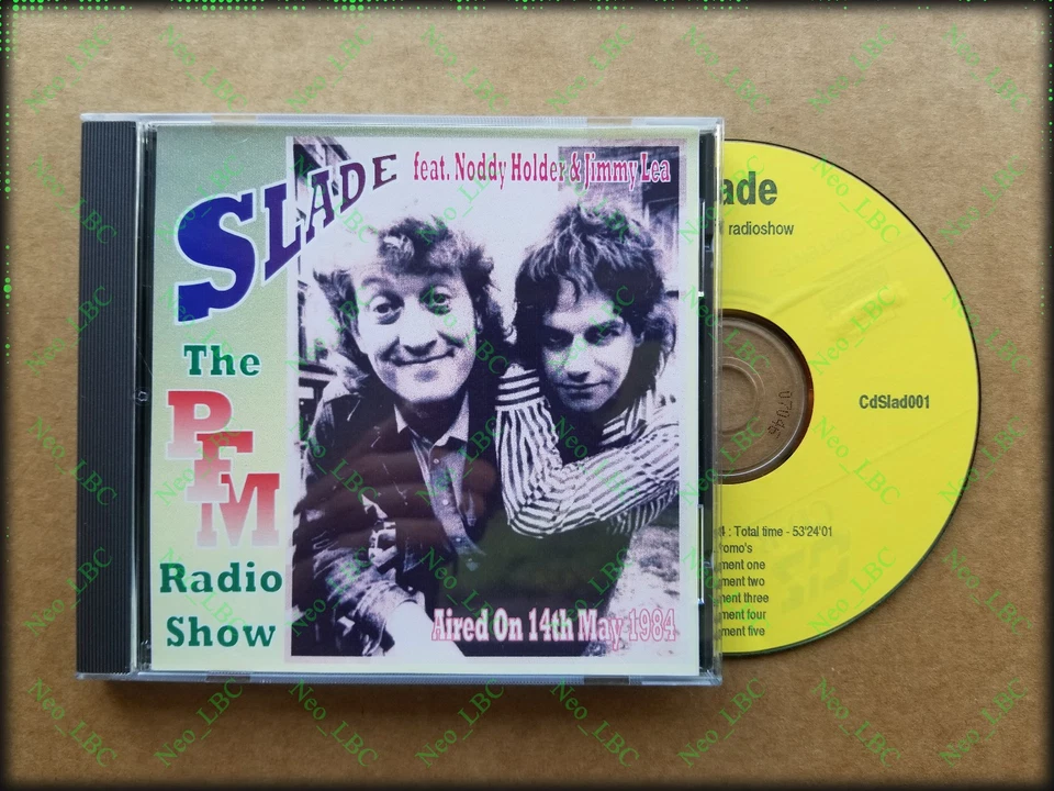 [RARE] ''Slade - The PFM Radio Show, May '84'' (Album CD, Allemagne) [1997] - Photo 1/4