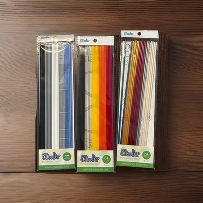 3Doodler 3d Pen Refill 2 + Pks 67 Strands Filament New PL-MIX6 MIX12 Open MIX4