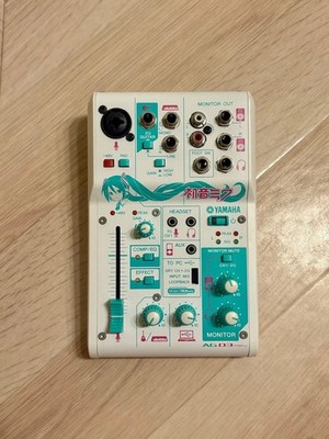 YAMAHA AG03-MIKU USB Audio Interface Mixer