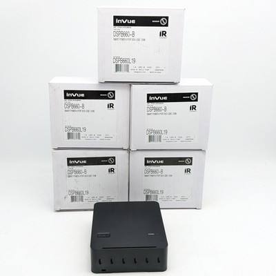 Invue Smart Power 6-Port Box USB-C 120W (DSPB660-B) - Black Lot of 5