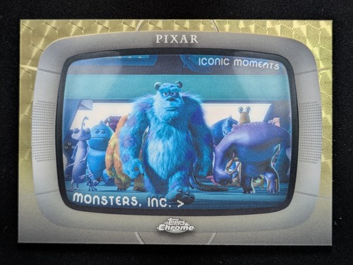 2026 Disney Topps Chrome MEET THE SCARERS 1/1 SuperFractor Iconic Moments #IM-8