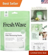 Effective Plant Oil Odor Eliminating Capsules - 6 Count, Biodegradable Freshness