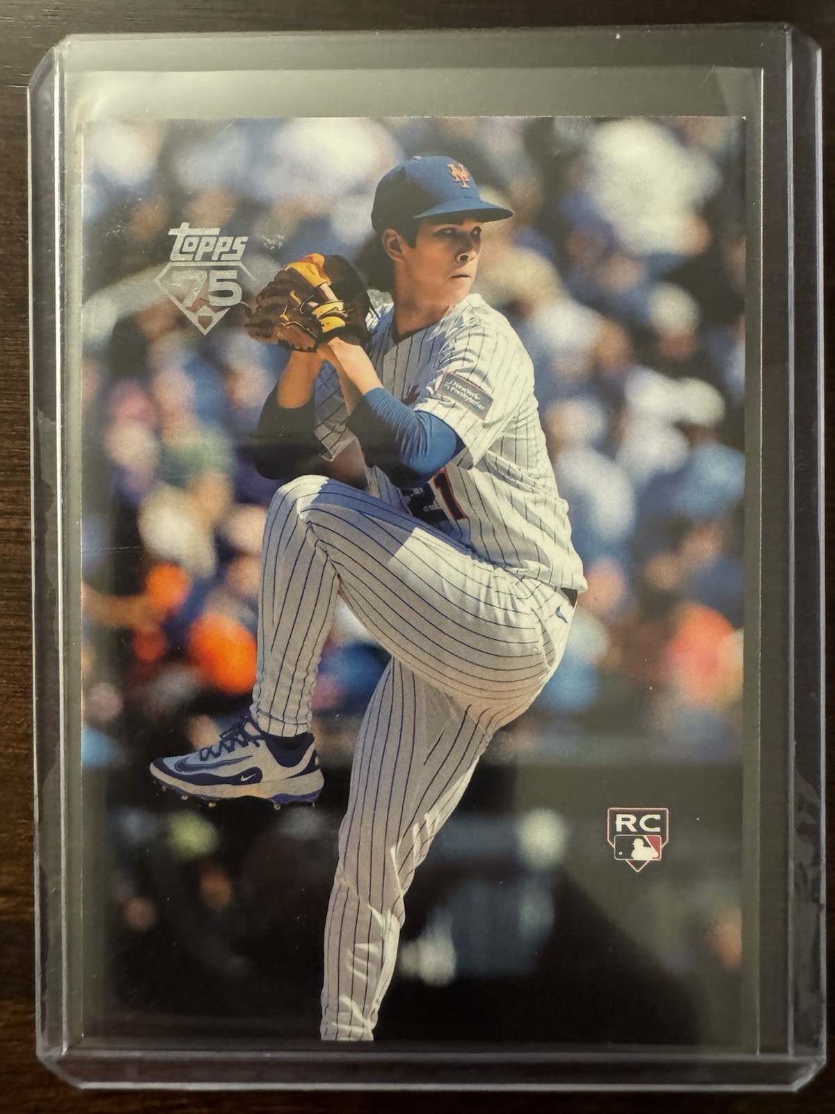 2026 Topps Series 1 JONAH TONG #4 RC Rookie True Photo Variation SSP Mets