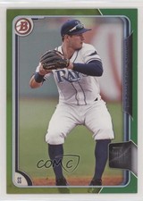 2015 Bowman Draft Green 28/99 Daniel Robertson #175 fm0
